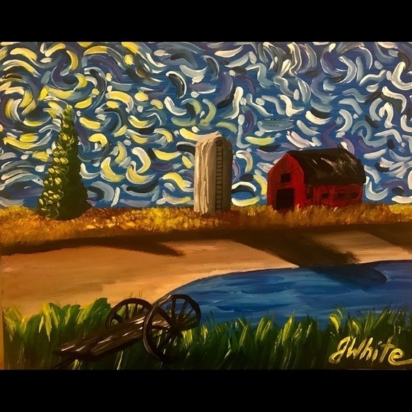 Other - LISA and her dogs Red Barn